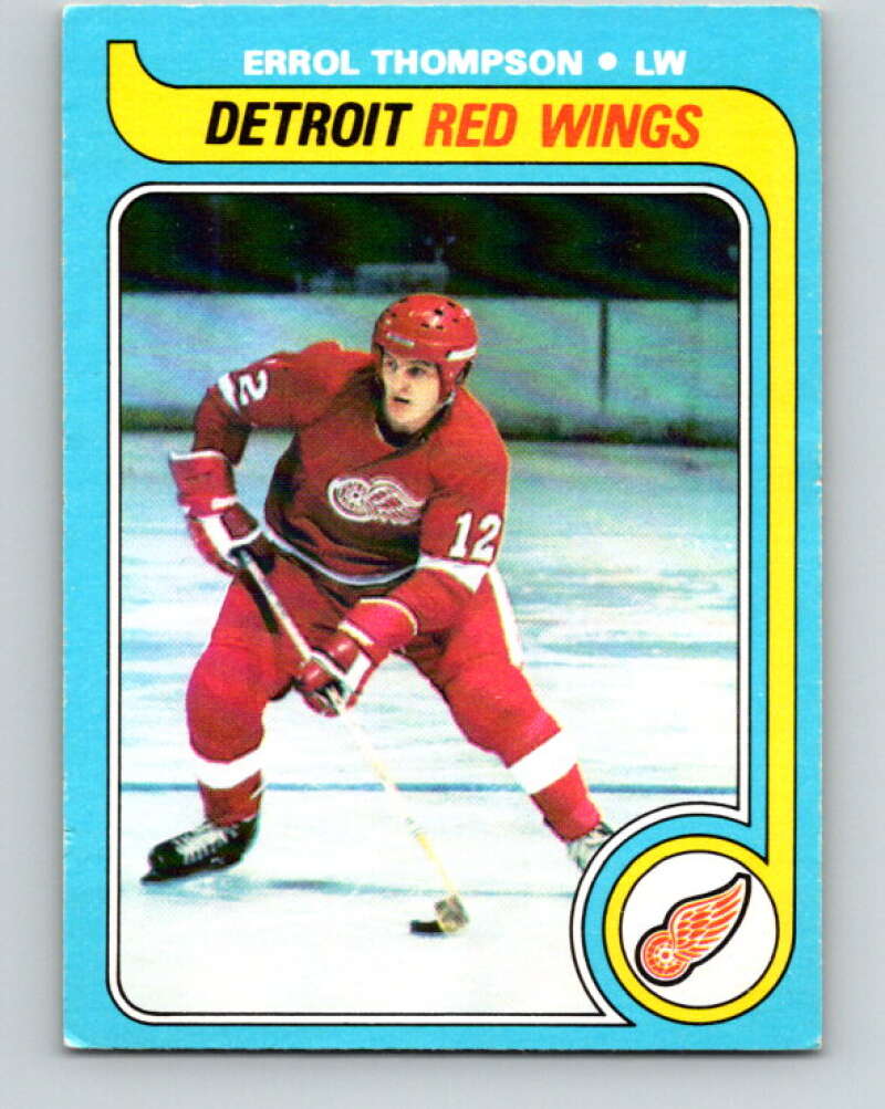 1979-80 O-Pee-Chee #106 Errol Thompson Detroit Red Wings V17693