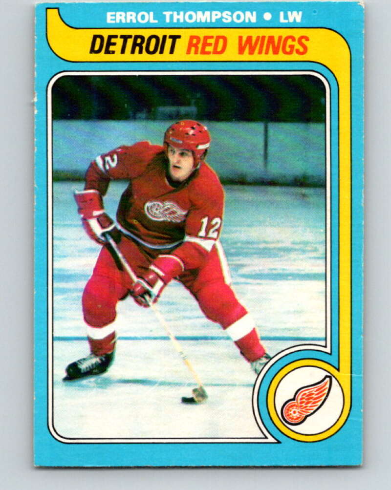 1979-80 O-Pee-Chee #106 Errol Thompson Detroit Red Wings V17694