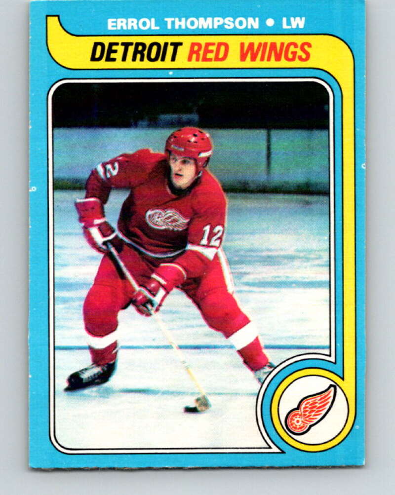 1979-80 O-Pee-Chee #106 Errol Thompson Detroit Red Wings V17695
