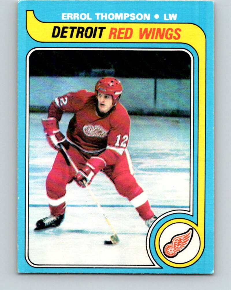 1979-80 O-Pee-Chee #106 Errol Thompson Detroit Red Wings V17697
