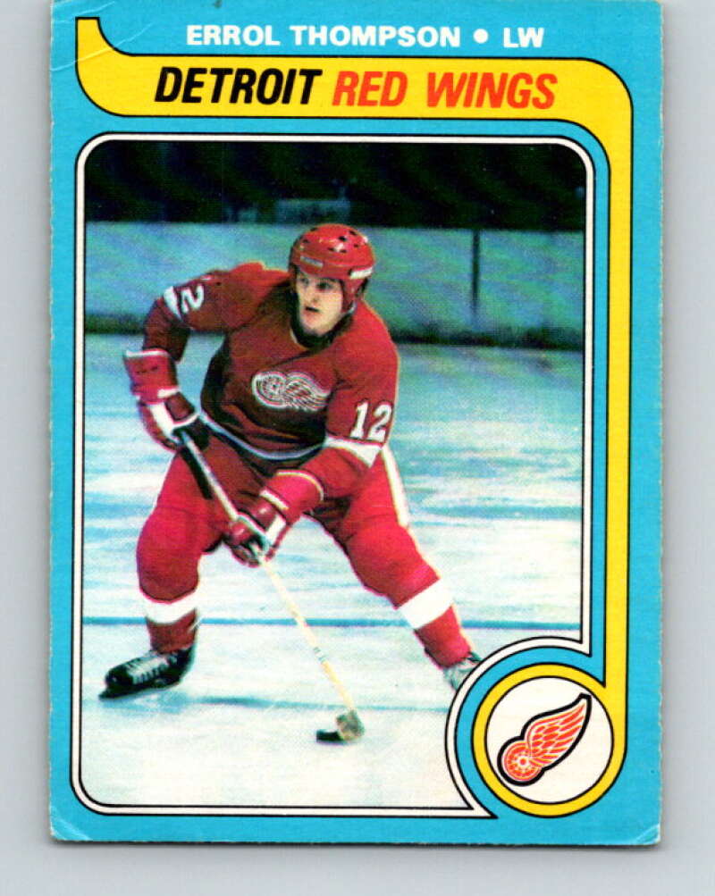 1979-80 O-Pee-Chee #106 Errol Thompson Detroit Red Wings V17698