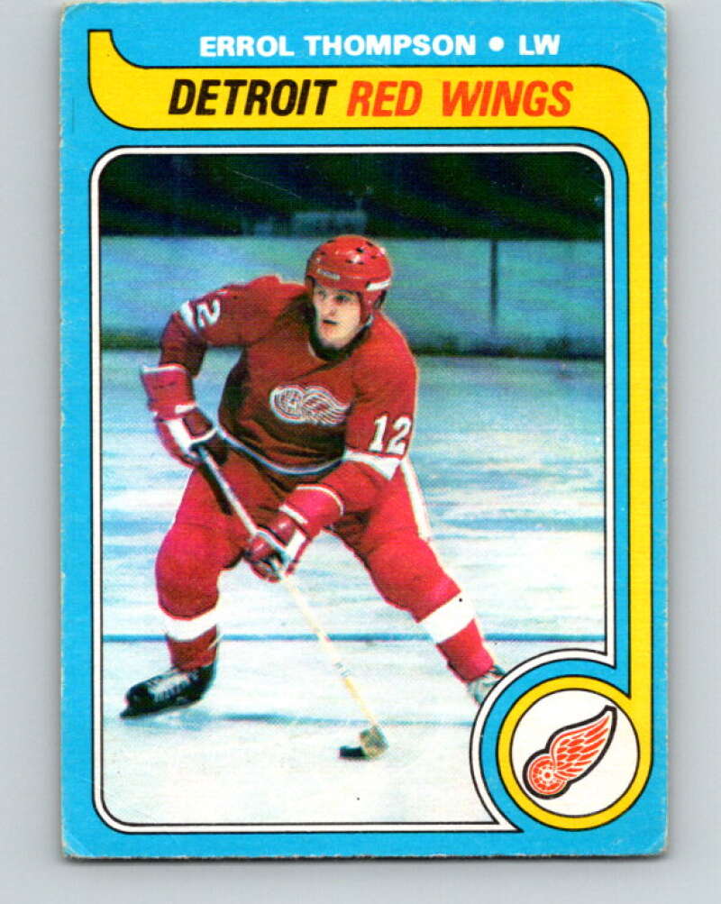 1979-80 O-Pee-Chee #106 Errol Thompson Detroit Red Wings V17699
