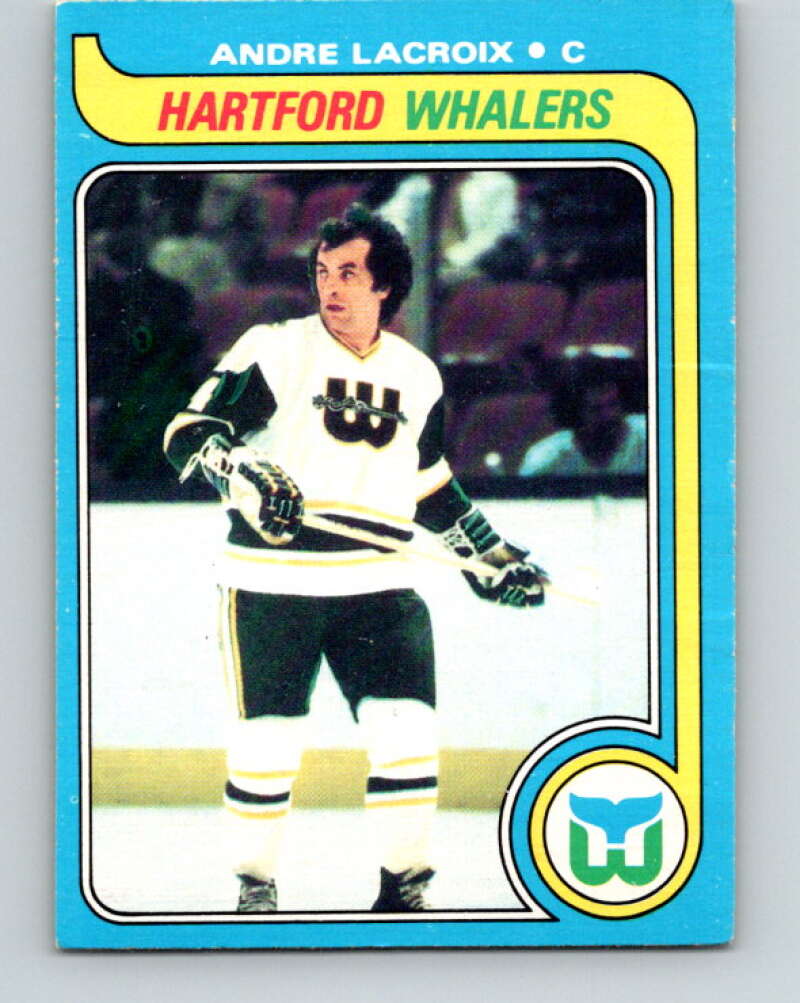 1979-80 O-Pee-Chee #107 Andre Lacroix Hartford Whalers V17701
