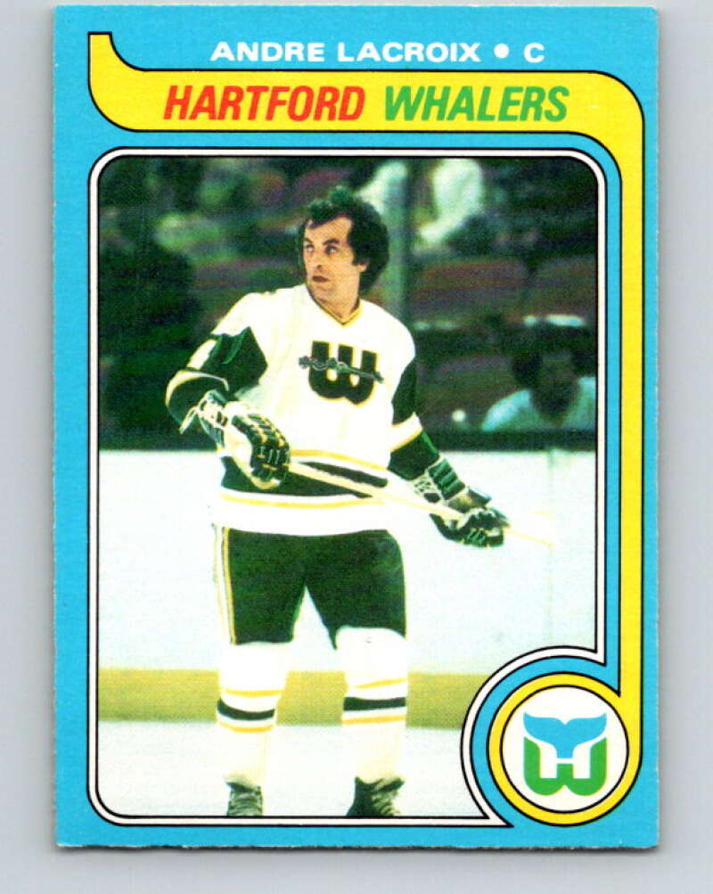 1979-80 O-Pee-Chee #107 Andre Lacroix Hartford Whalers V17702