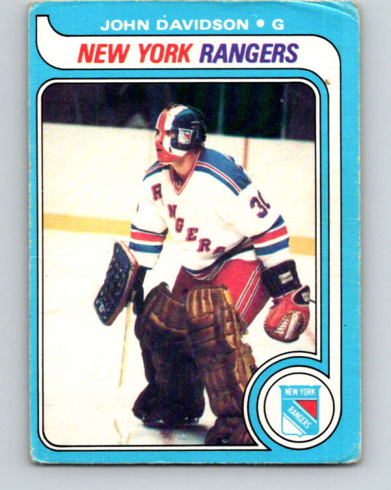 1979-80 O-Pee-Chee #110 John Davidson New York Rangers V17727