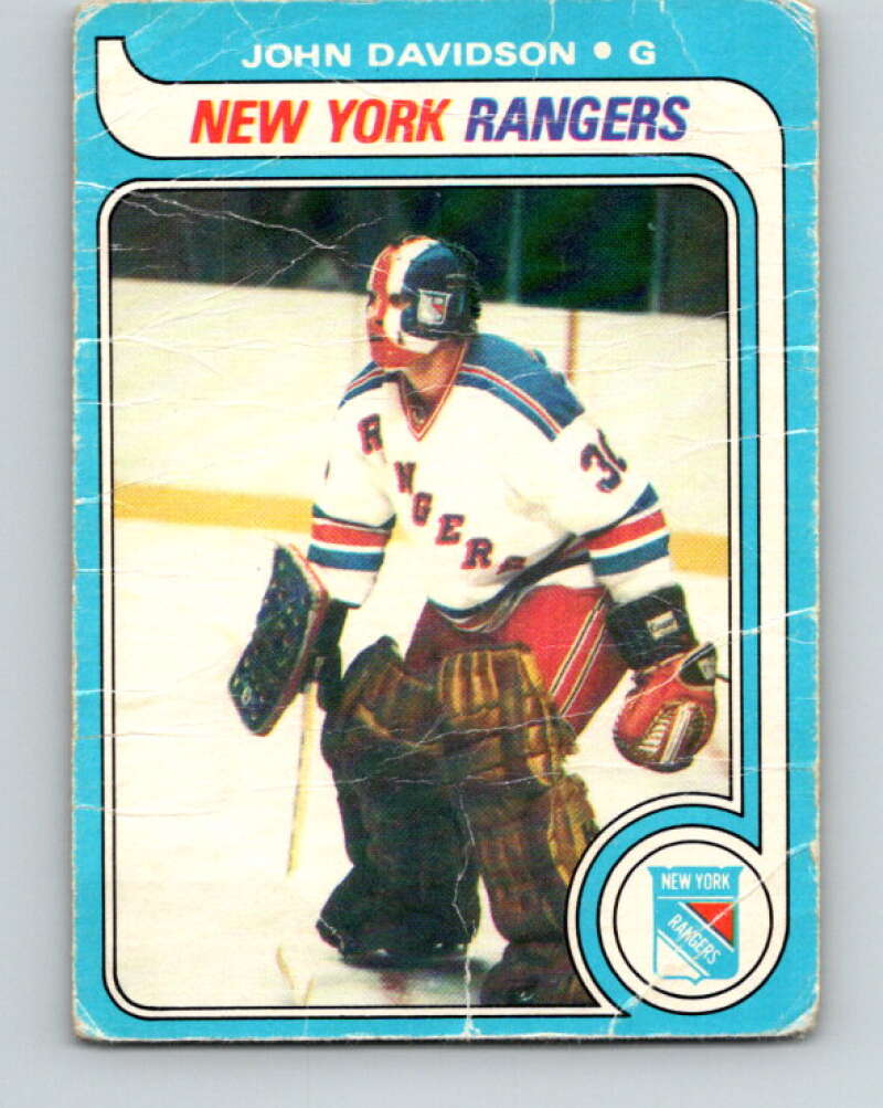 1979-80 O-Pee-Chee #110 John Davidson New York Rangers V17728