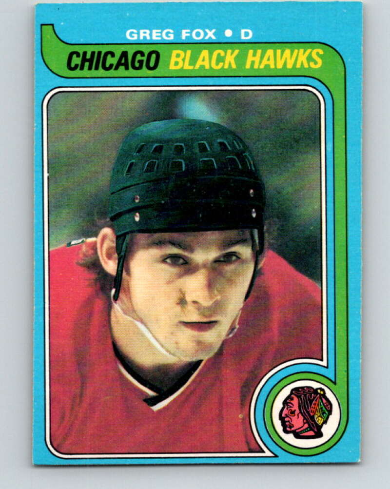 1979-80 O-Pee-Chee #116 Greg Fox RC Rookie Chicago Blackhawks V17778