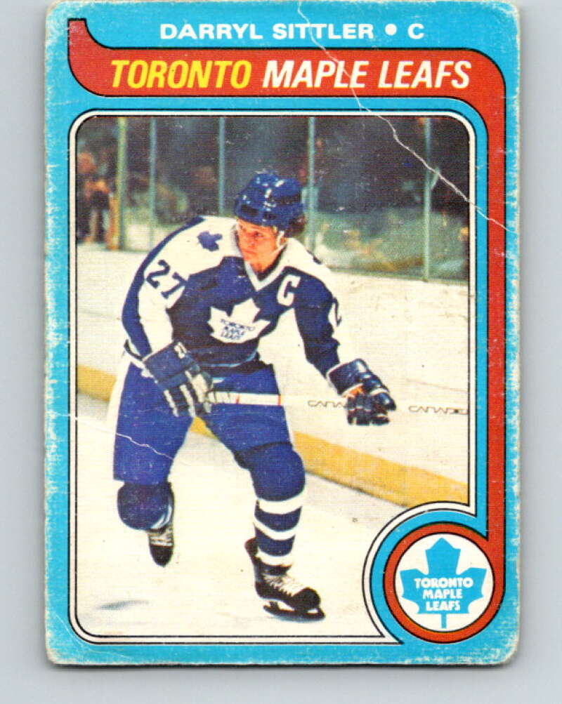 1979-80 O-Pee-Chee #120 Darryl Sittler Toronto Maple Leafs V17818