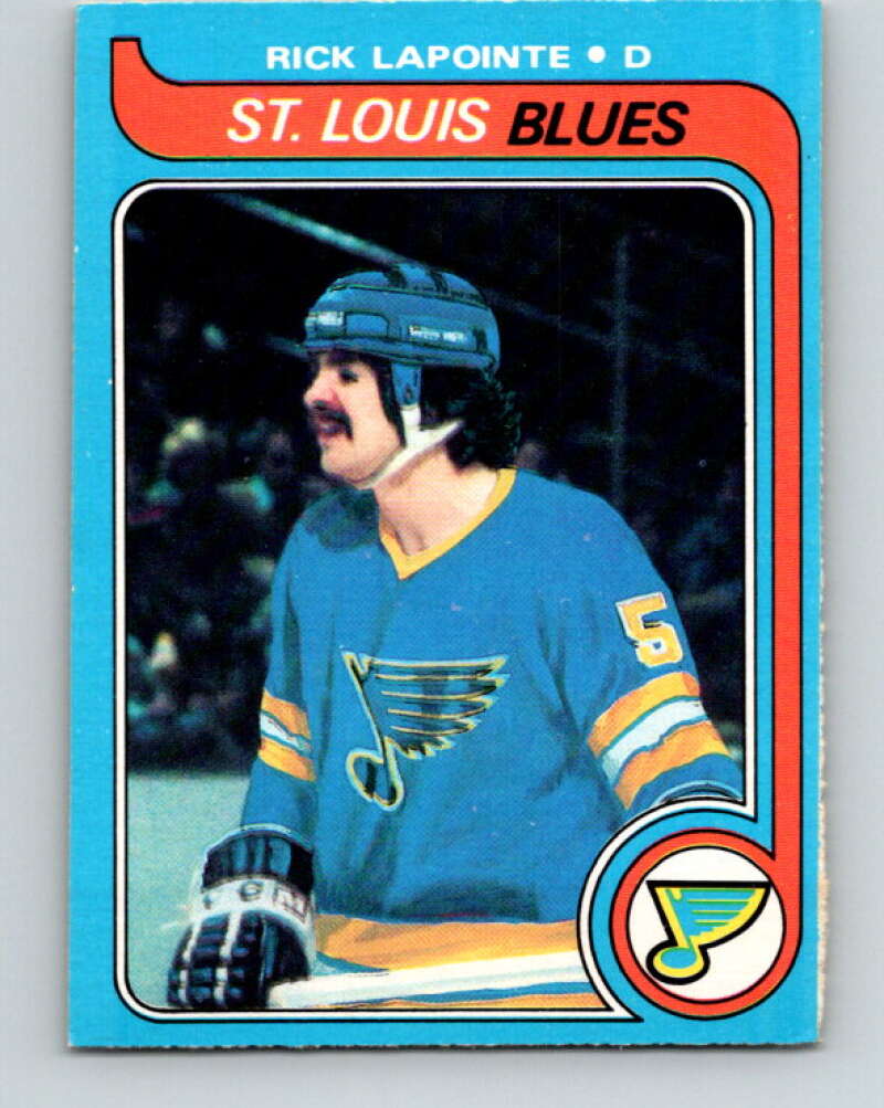 1979-80 O-Pee-Chee #121 Rick Lapointe St. Louis Blues V17823
