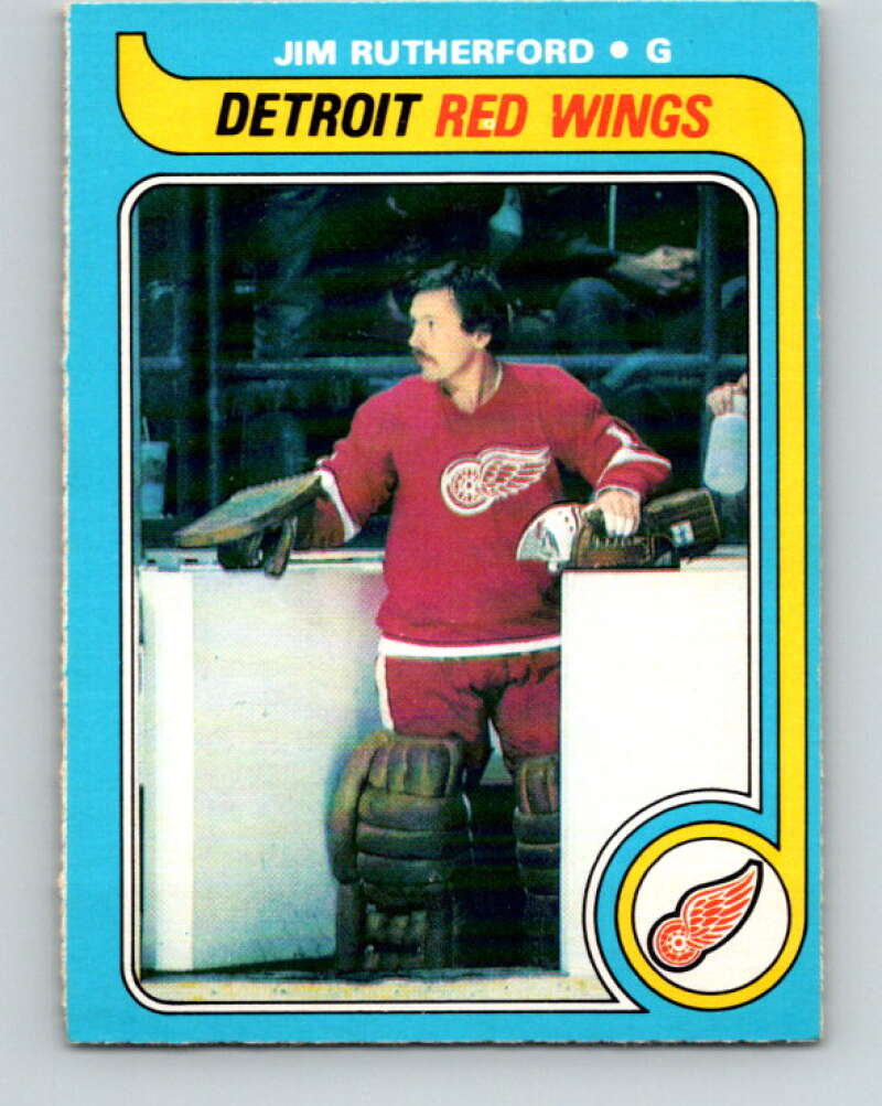 1979-80 O-Pee-Chee #122 Jim Rutherford Detroit Red Wings V17832