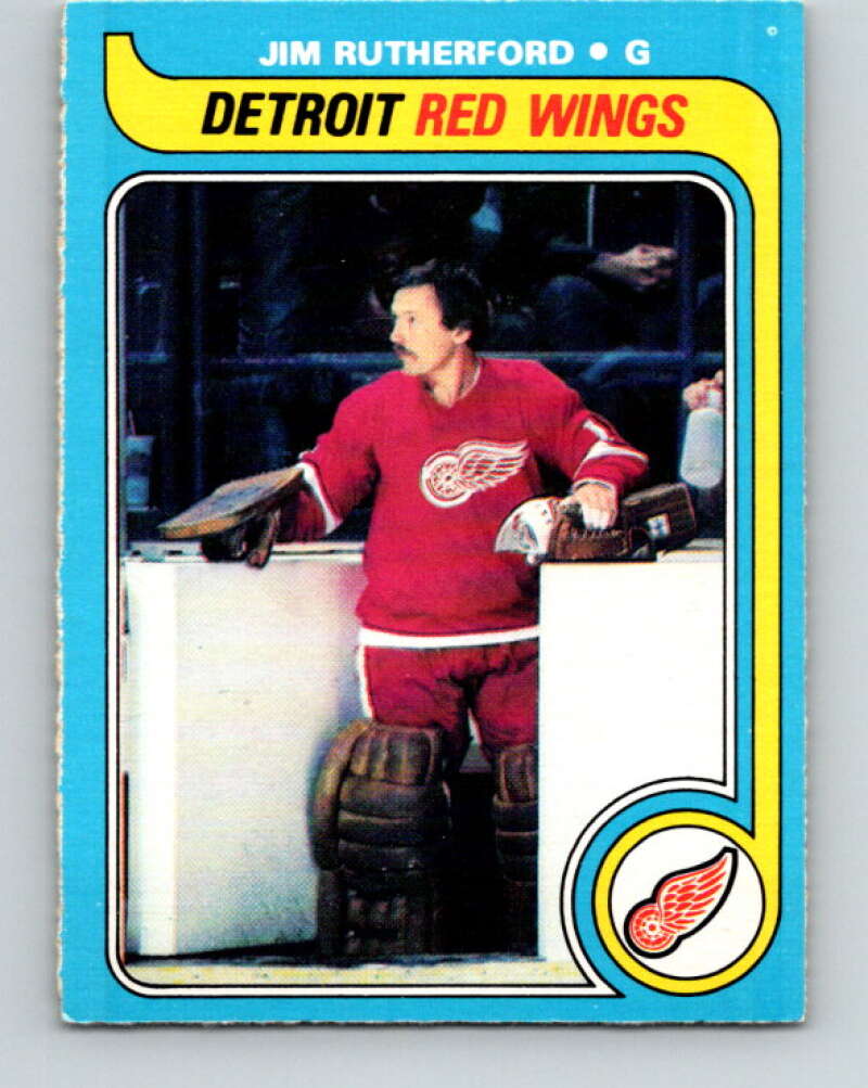 1979-80 O-Pee-Chee #122 Jim Rutherford Detroit Red Wings V17833