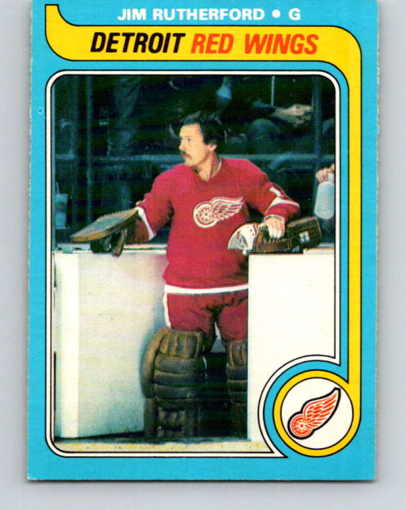 1979-80 O-Pee-Chee #122 Jim Rutherford Detroit Red Wings V17834