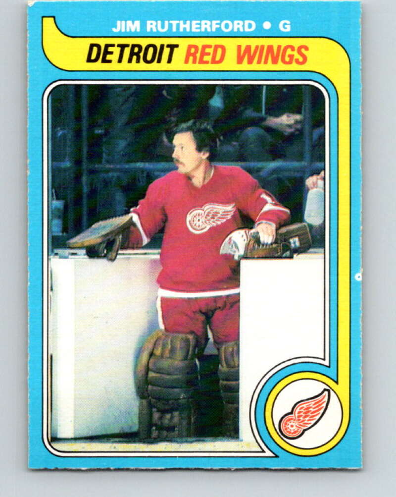 1979-80 O-Pee-Chee #122 Jim Rutherford Detroit Red Wings V17837