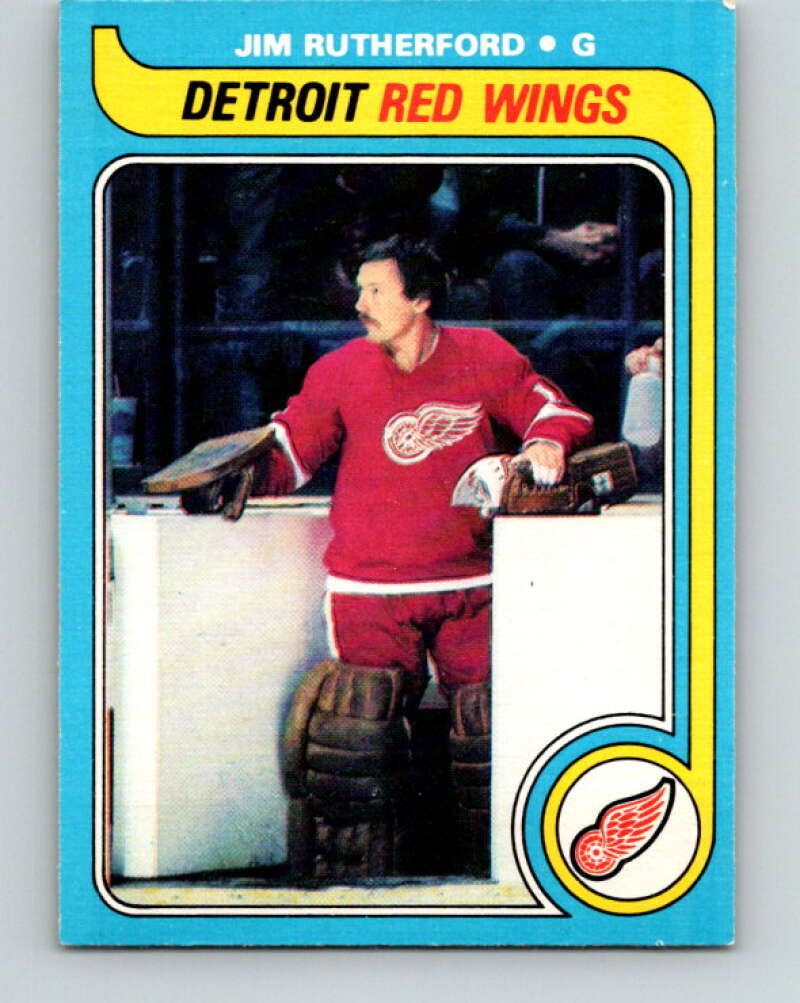 1979-80 O-Pee-Chee #122 Jim Rutherford Detroit Red Wings V17838