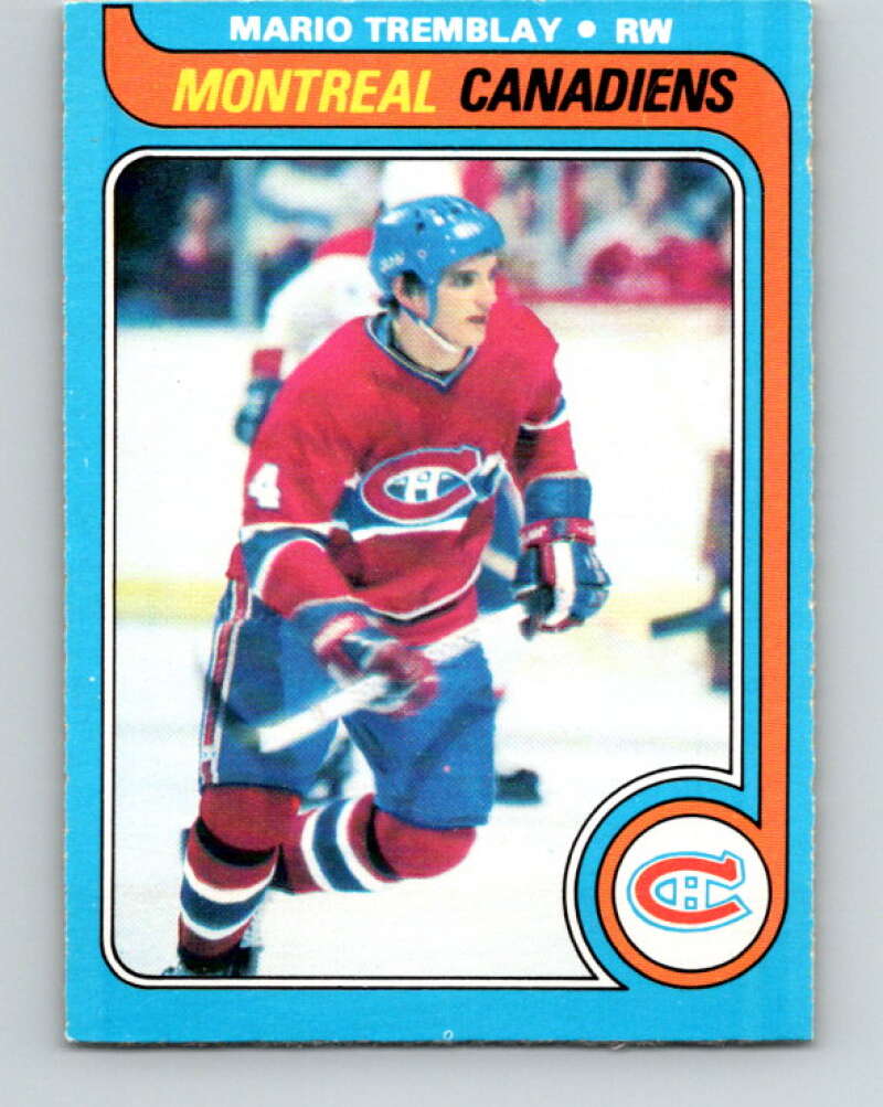 1979-80 O-Pee-Chee #123 Mario Tremblay Montreal Canadiens V17849