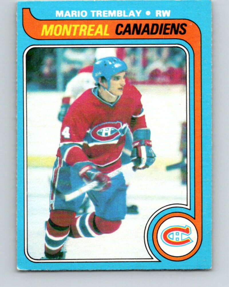 1979-80 O-Pee-Chee #123 Mario Tremblay Montreal Canadiens V17850