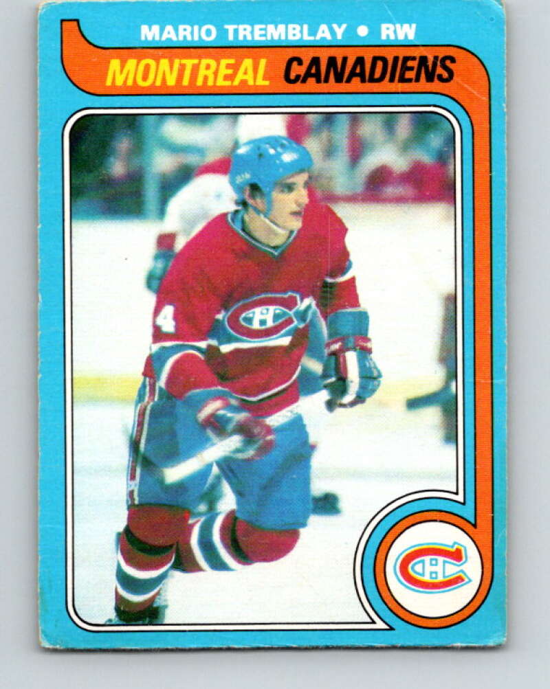 1979-80 O-Pee-Chee #123 Mario Tremblay Montreal Canadiens V17855