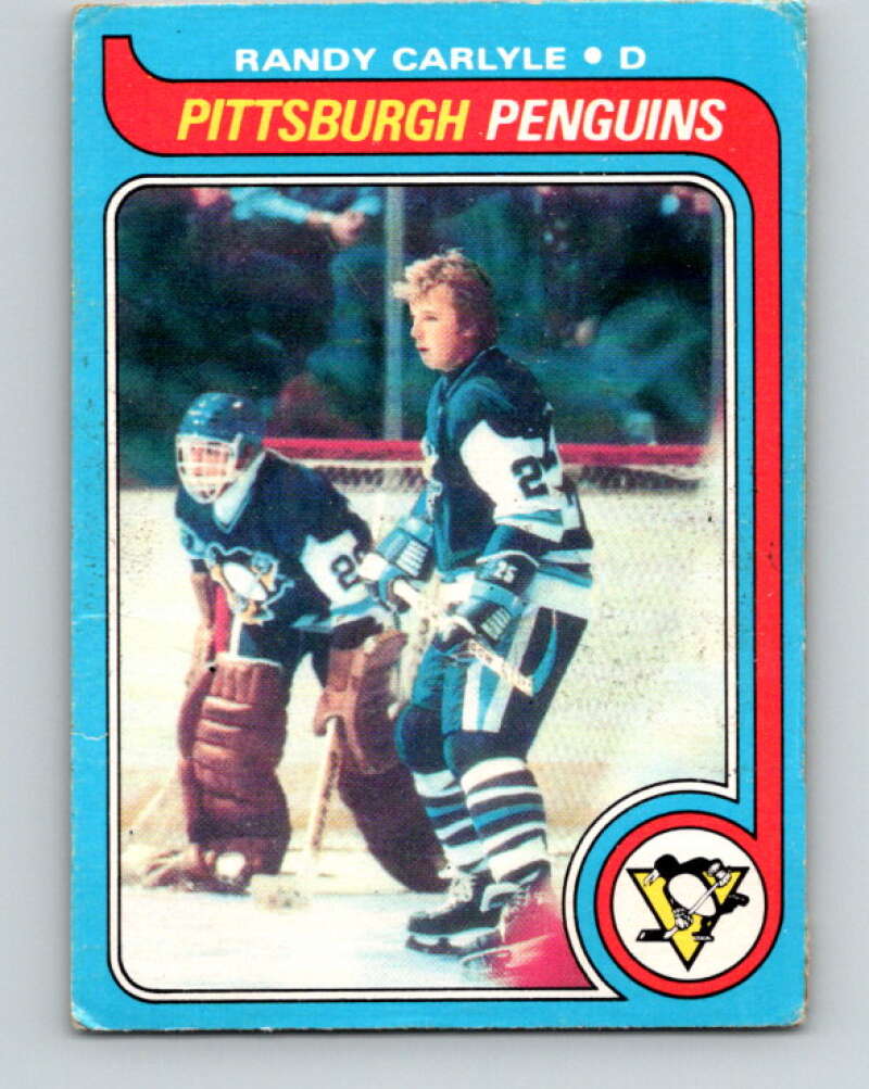 1979-80 O-Pee-Chee #124 Randy Carlyle Pittsburgh Penguins V17861