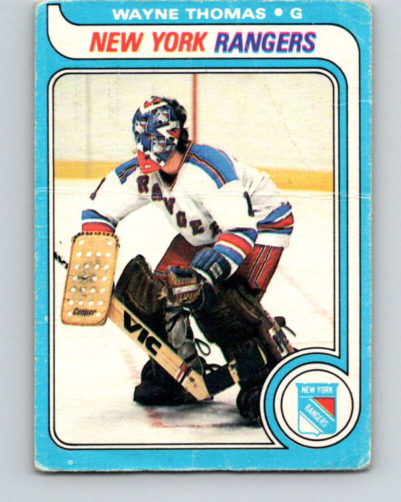 1979-80 O-Pee-Chee #126 Wayne Thomas New York Rangers V17879