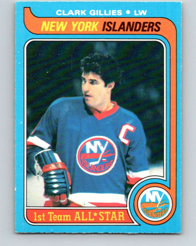 1979-80 O-Pee-Chee #130 Clark Gillies AS New York Islanders V17916