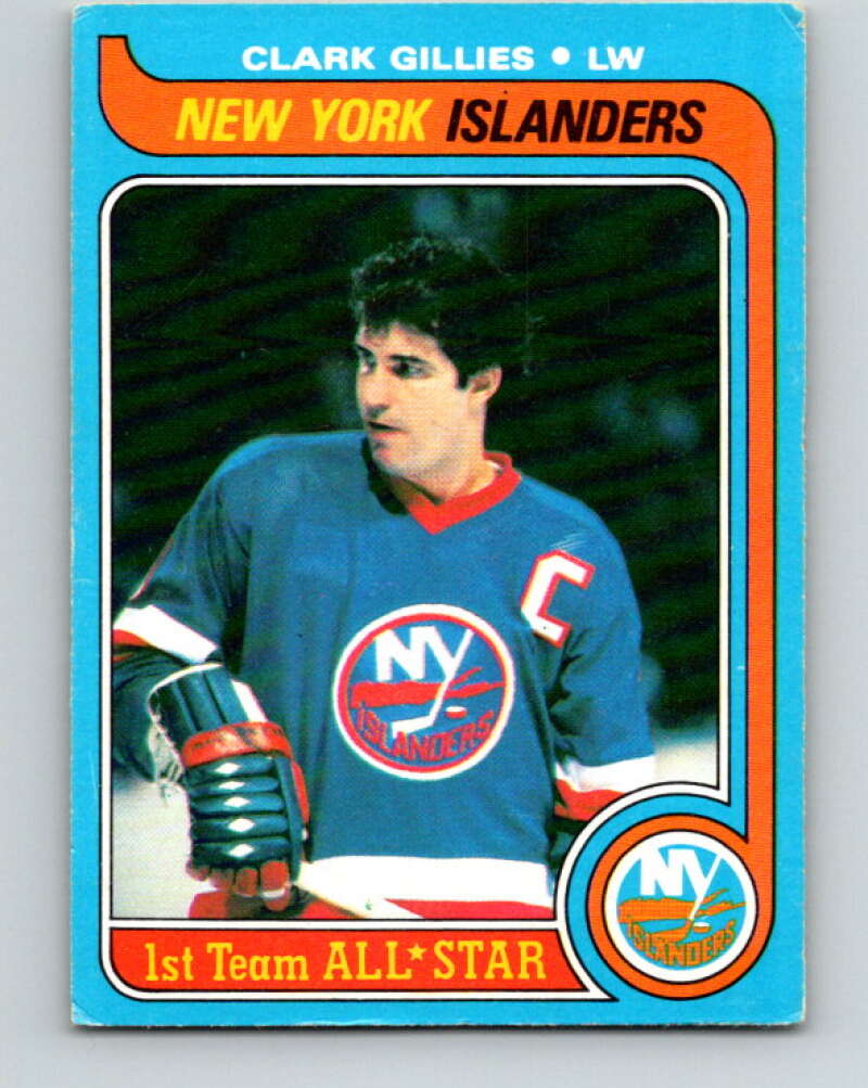 1979-80 O-Pee-Chee #130 Clark Gillies AS New York Islanders V17918