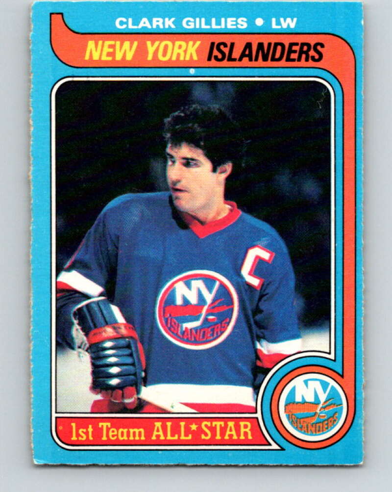 1979-80 O-Pee-Chee #130 Clark Gillies AS New York Islanders V17919