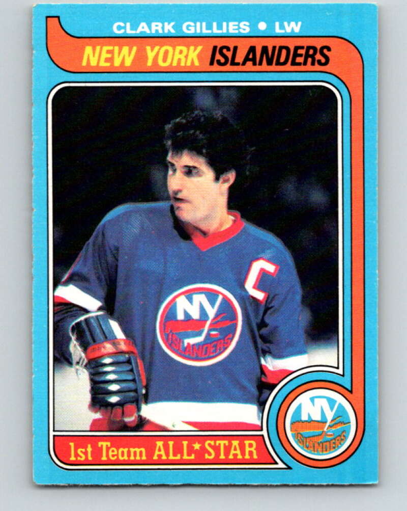 1979-80 O-Pee-Chee #130 Clark Gillies AS New York Islanders V17921