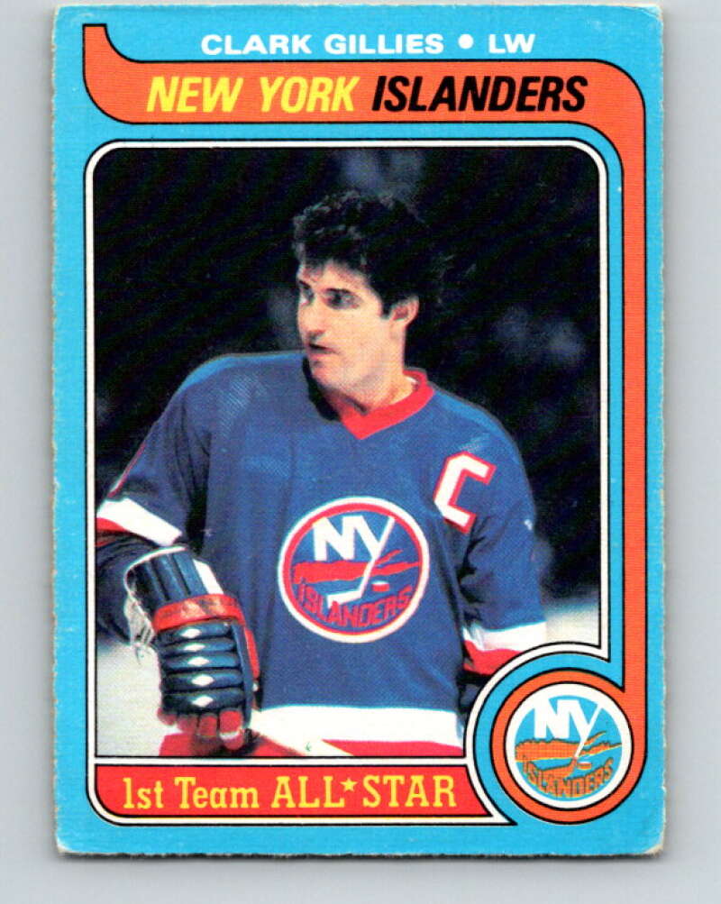 1979-80 O-Pee-Chee #130 Clark Gillies AS New York Islanders V17922