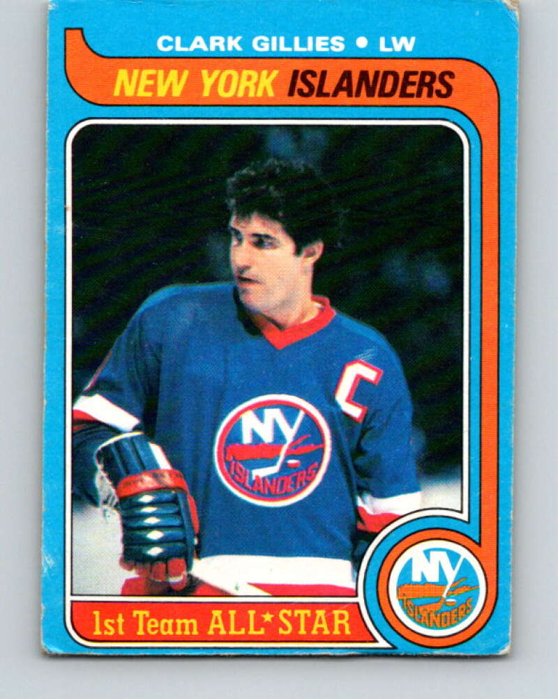 1979-80 O-Pee-Chee #130 Clark Gillies AS New York Islanders V17924