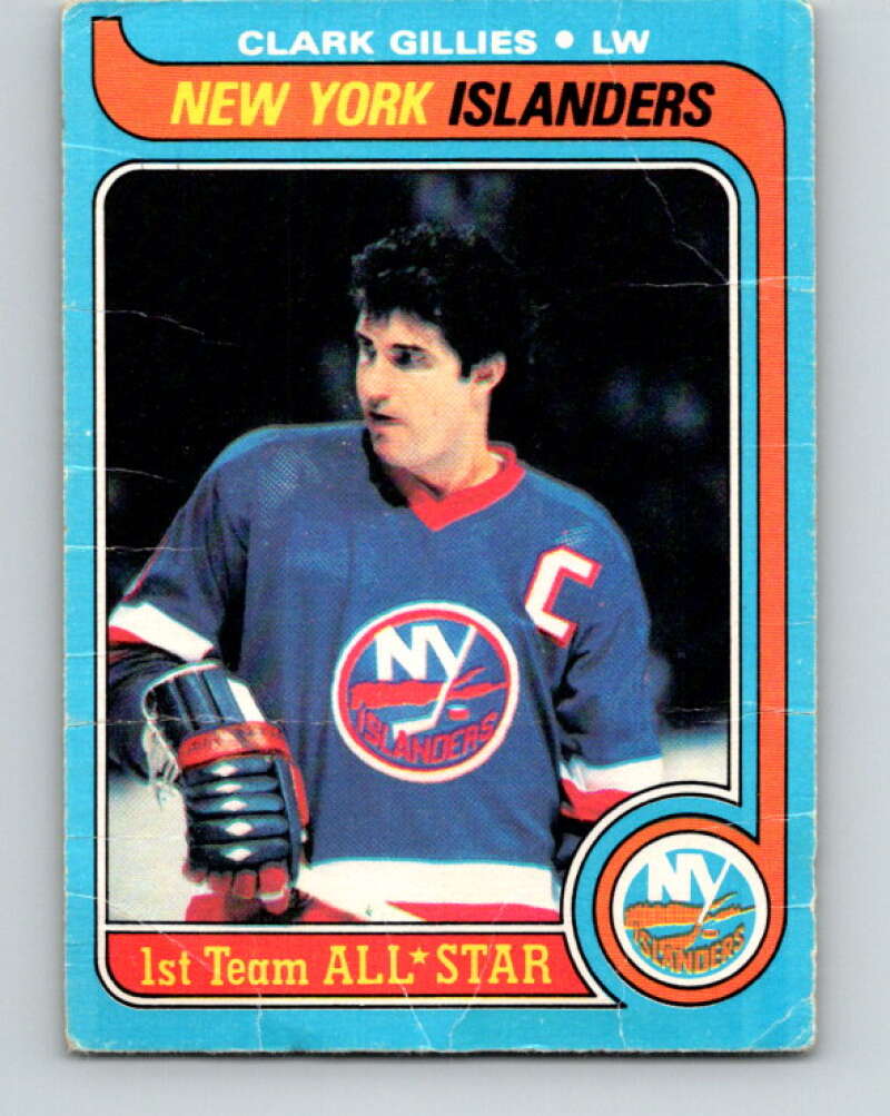 1979-80 O-Pee-Chee #130 Clark Gillies AS New York Islanders V17925
