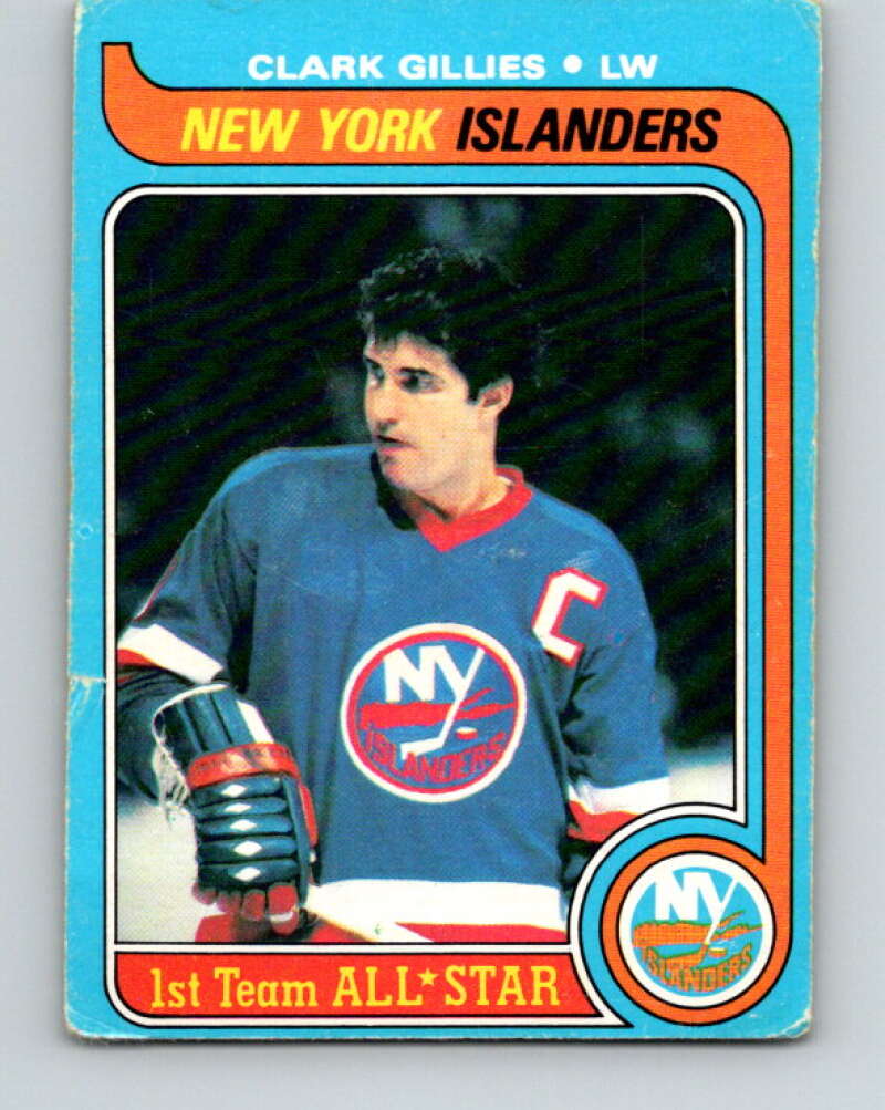 1979-80 O-Pee-Chee #130 Clark Gillies AS New York Islanders V17926