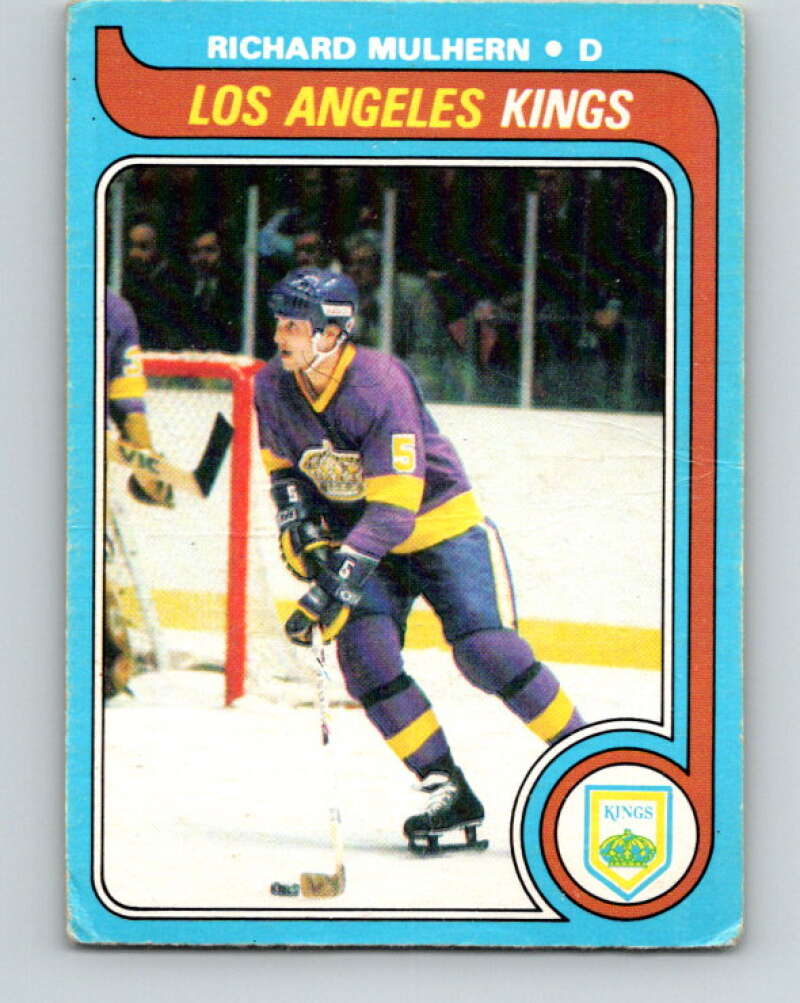 1979-80 O-Pee-Chee #133 Richard Mulhern Los Angeles Kings V17950