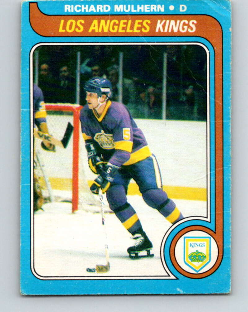 1979-80 O-Pee-Chee #133 Richard Mulhern Los Angeles Kings V17954