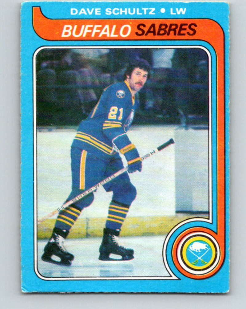 1979-80 O-Pee-Chee #134 Dave Schultz Buffalo Sabres V17965