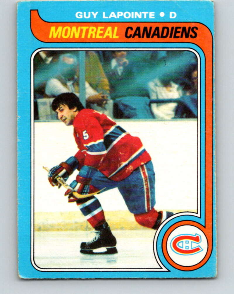 1979-80 O-Pee-Chee #135 Guy Lapointe Montreal Canadiens V17971