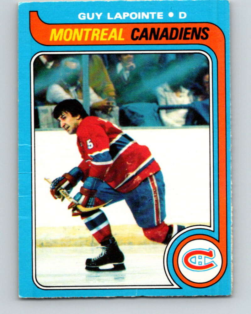 1979-80 O-Pee-Chee #135 Guy Lapointe Montreal Canadiens V17973