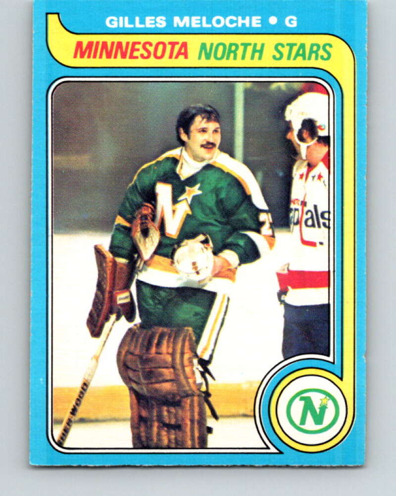 1979-80 O-Pee-Chee #136 Gilles Meloche Minnesota North Stars V17981
