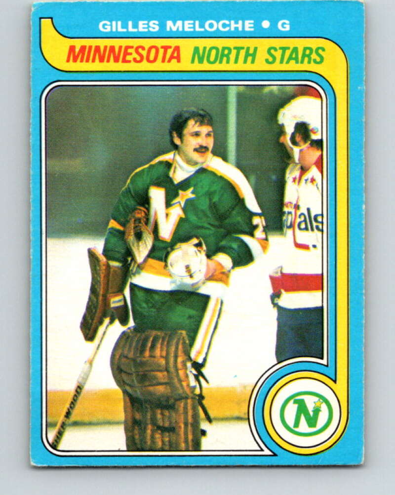 1979-80 O-Pee-Chee #136 Gilles Meloche Minnesota North Stars V17982