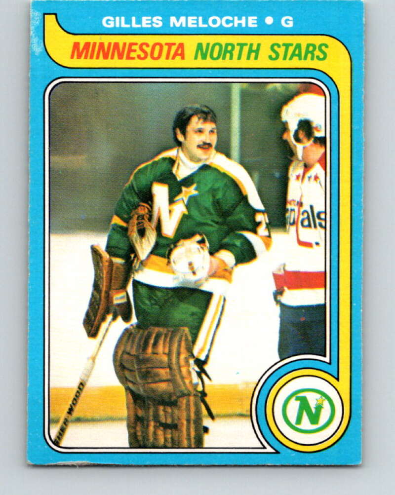 1979-80 O-Pee-Chee #136 Gilles Meloche Minnesota North Stars V17983