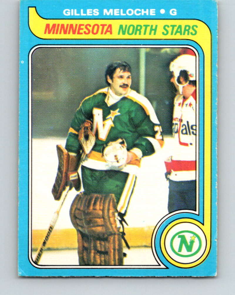 1979-80 O-Pee-Chee #136 Gilles Meloche Minnesota North Stars V17984