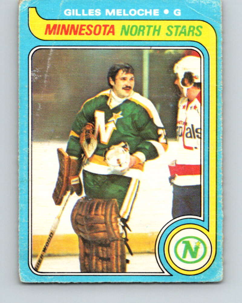 1979-80 O-Pee-Chee #136 Gilles Meloche Minnesota North Stars V17985