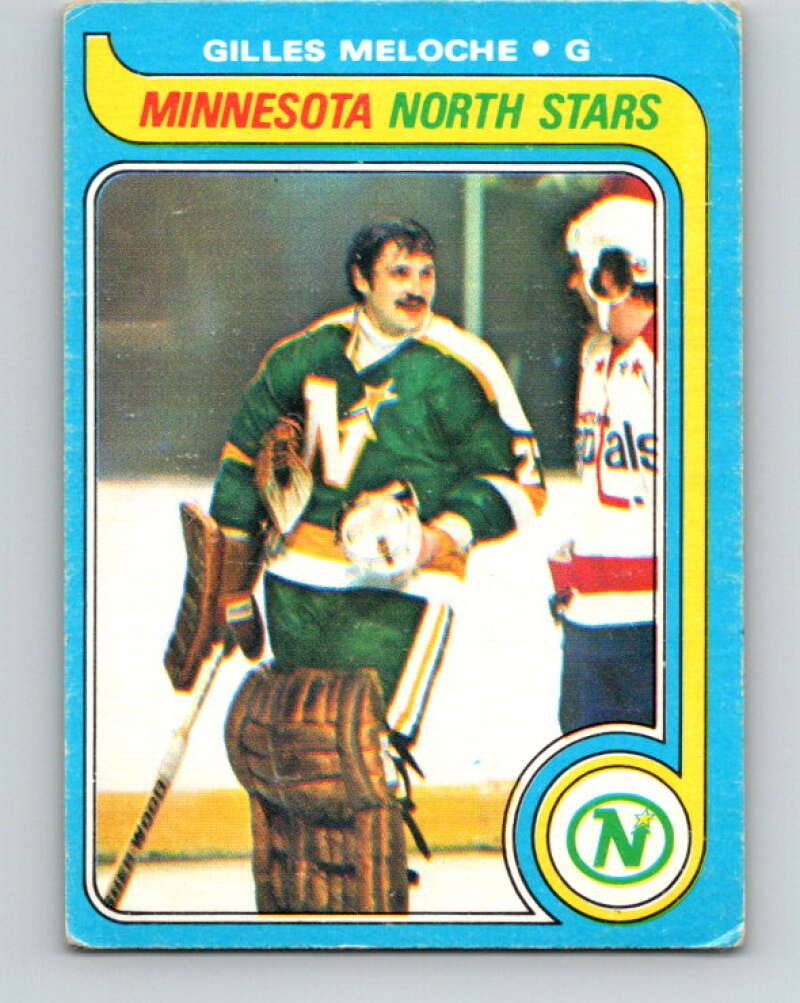 1979-80 O-Pee-Chee #136 Gilles Meloche Minnesota North Stars V17986