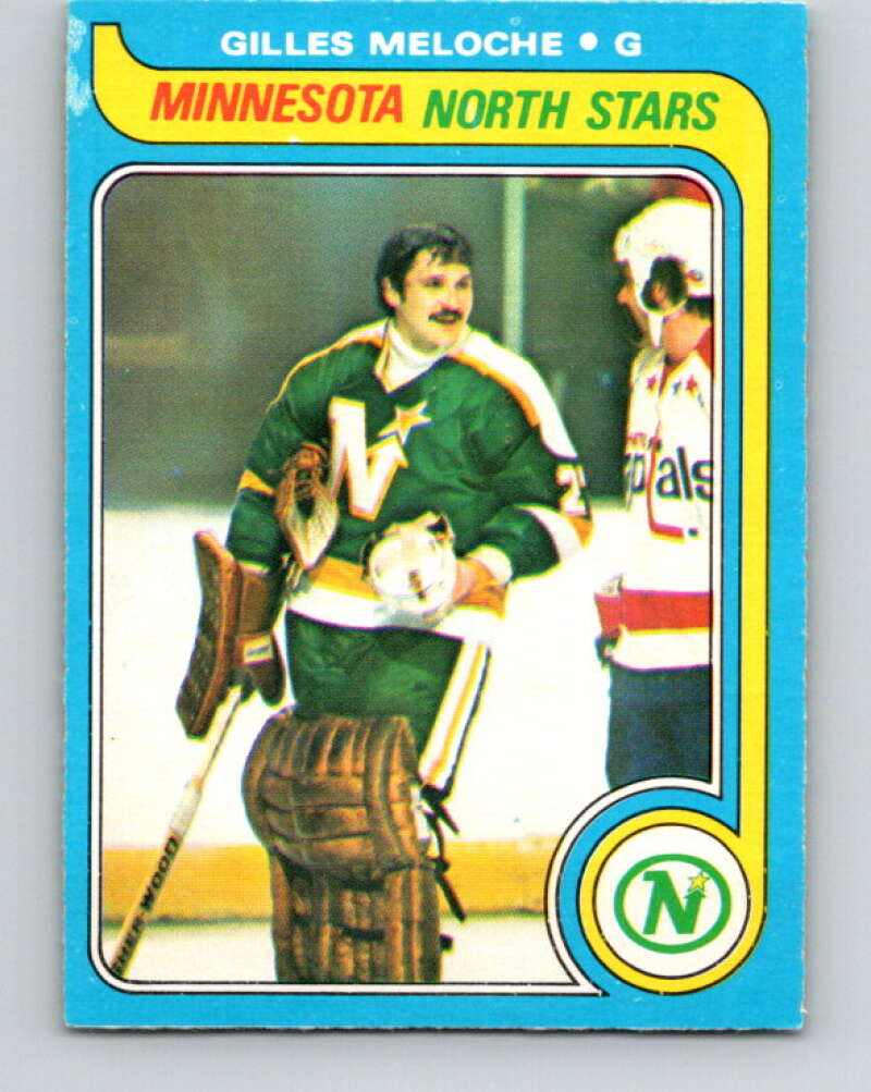 1979-80 O-Pee-Chee #136 Gilles Meloche Minnesota North Stars V17989