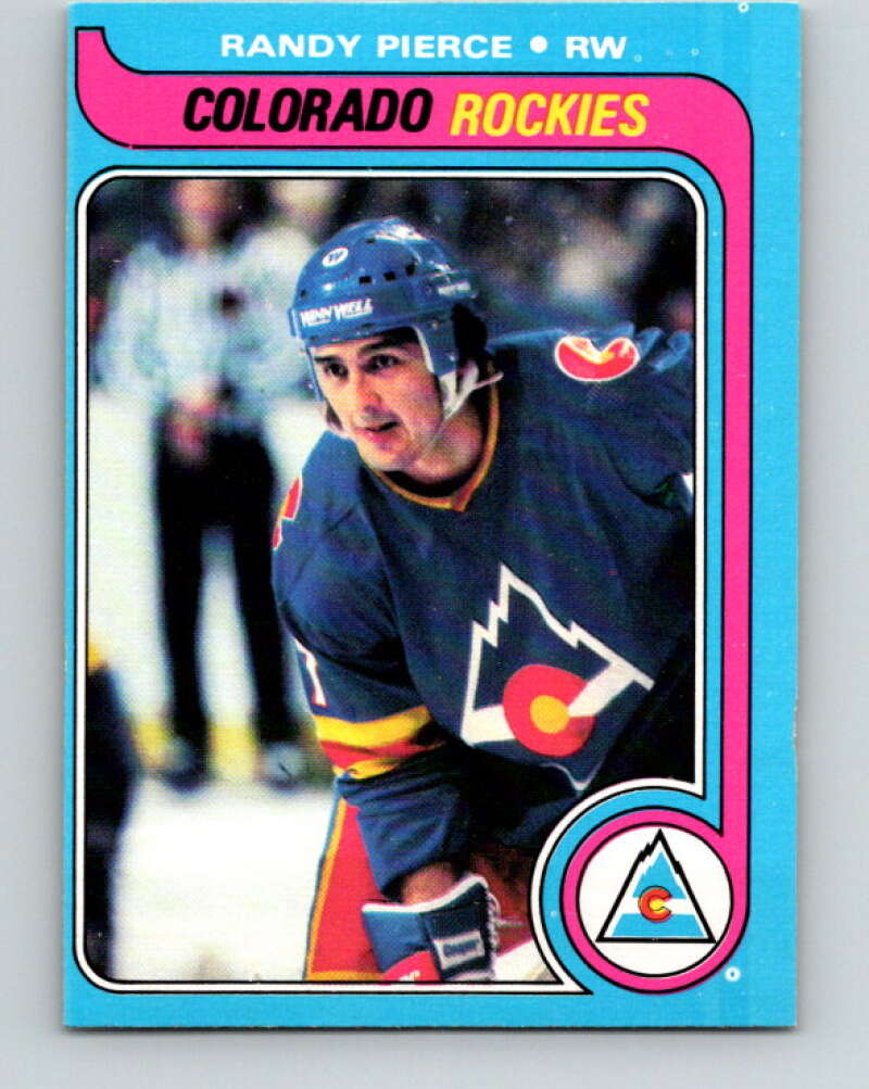 1979-80 O-Pee-Chee #137 Randy Pierce UER RC Rookie Colorado Rockies V17996