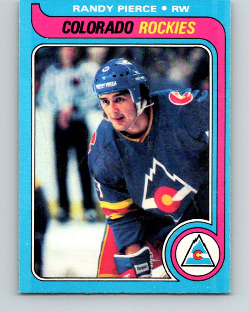 1979-80 O-Pee-Chee #137 Randy Pierce UER RC Rookie Colorado Rockies V17997