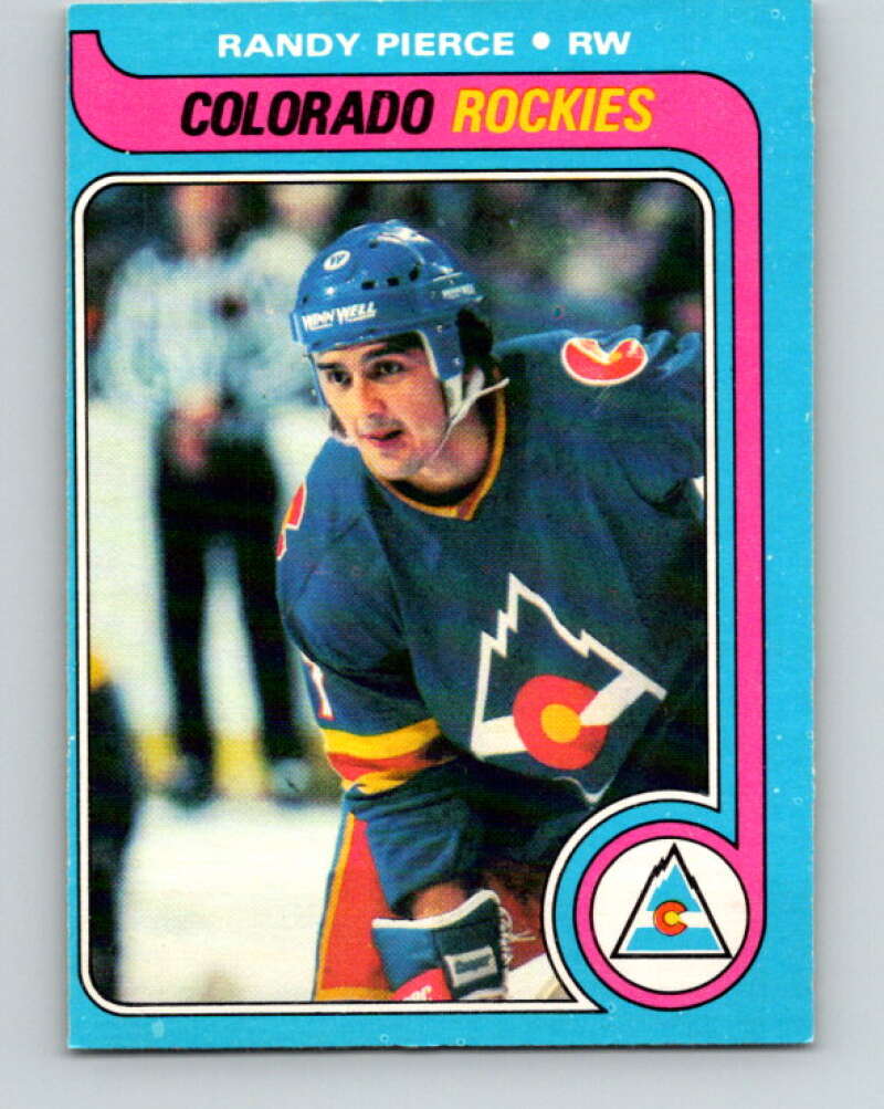 1979-80 O-Pee-Chee #137 Randy Pierce UER RC Rookie Colorado Rockies V18000