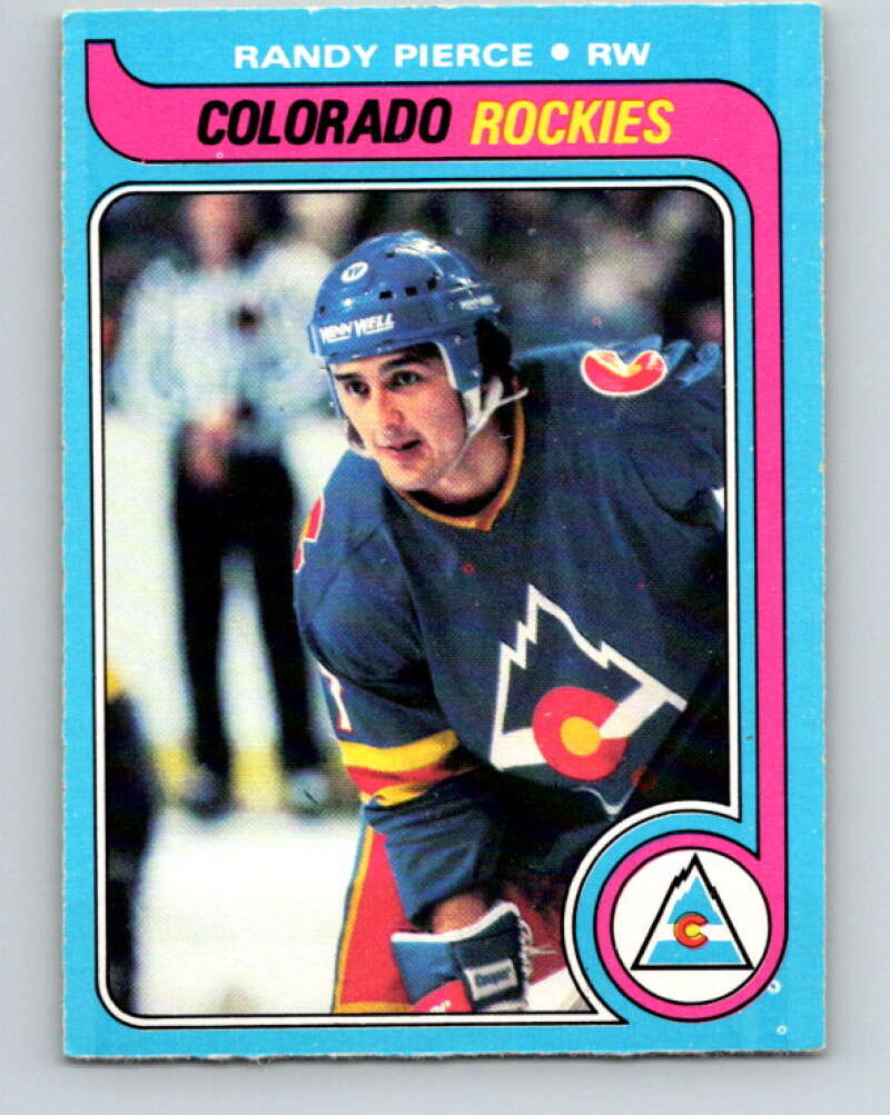 1979-80 O-Pee-Chee #137 Randy Pierce UER RC Rookie Colorado Rockies V18004