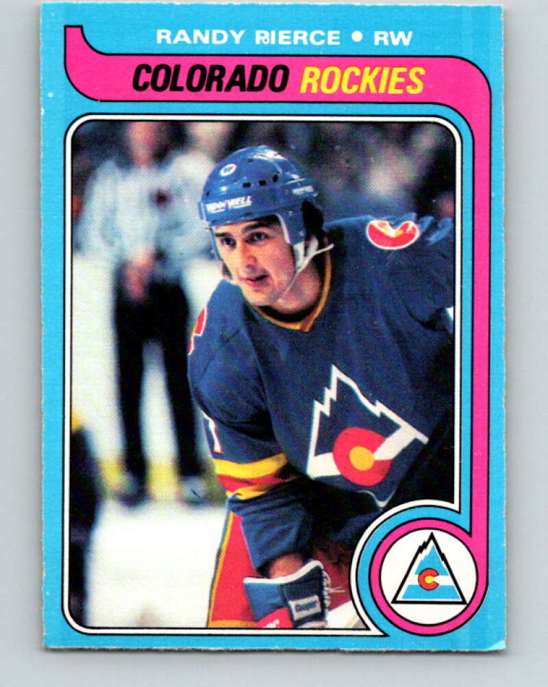 1979-80 O-Pee-Chee #137 Randy Pierce UER RC Rookie Colorado Rockies V18005