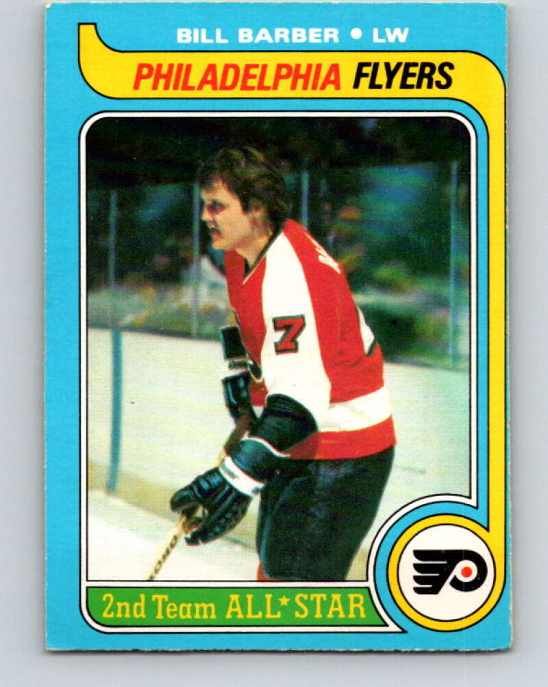 1979-80 O-Pee-Chee #140 Bill Barber AS Philadelphia Flyers V18023
