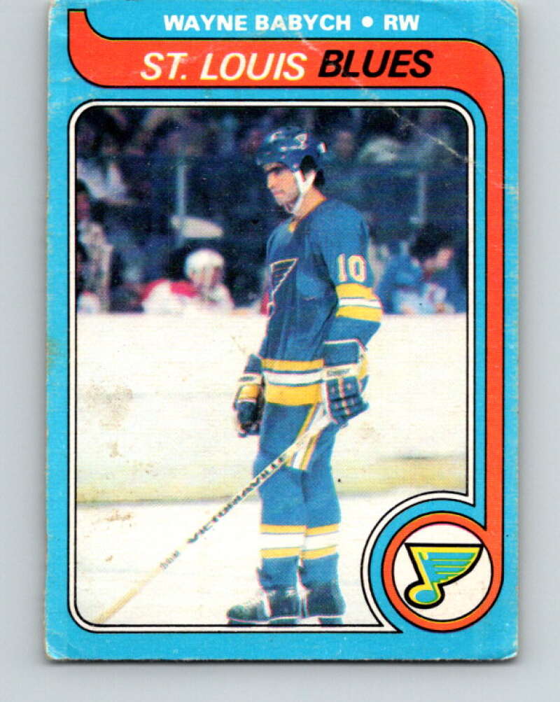 1979-80 O-Pee-Chee #142 Wayne Babych RC Rookie St. Louis Blues V18042